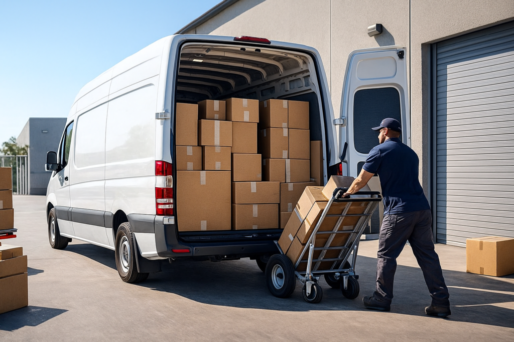 Sprinter Van Loading